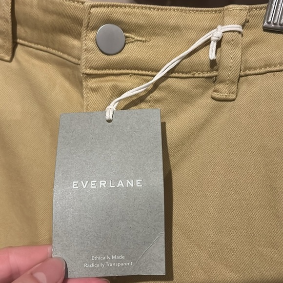 Everlane Cropped Women's Pants in Cream - Picture 2 of 4
